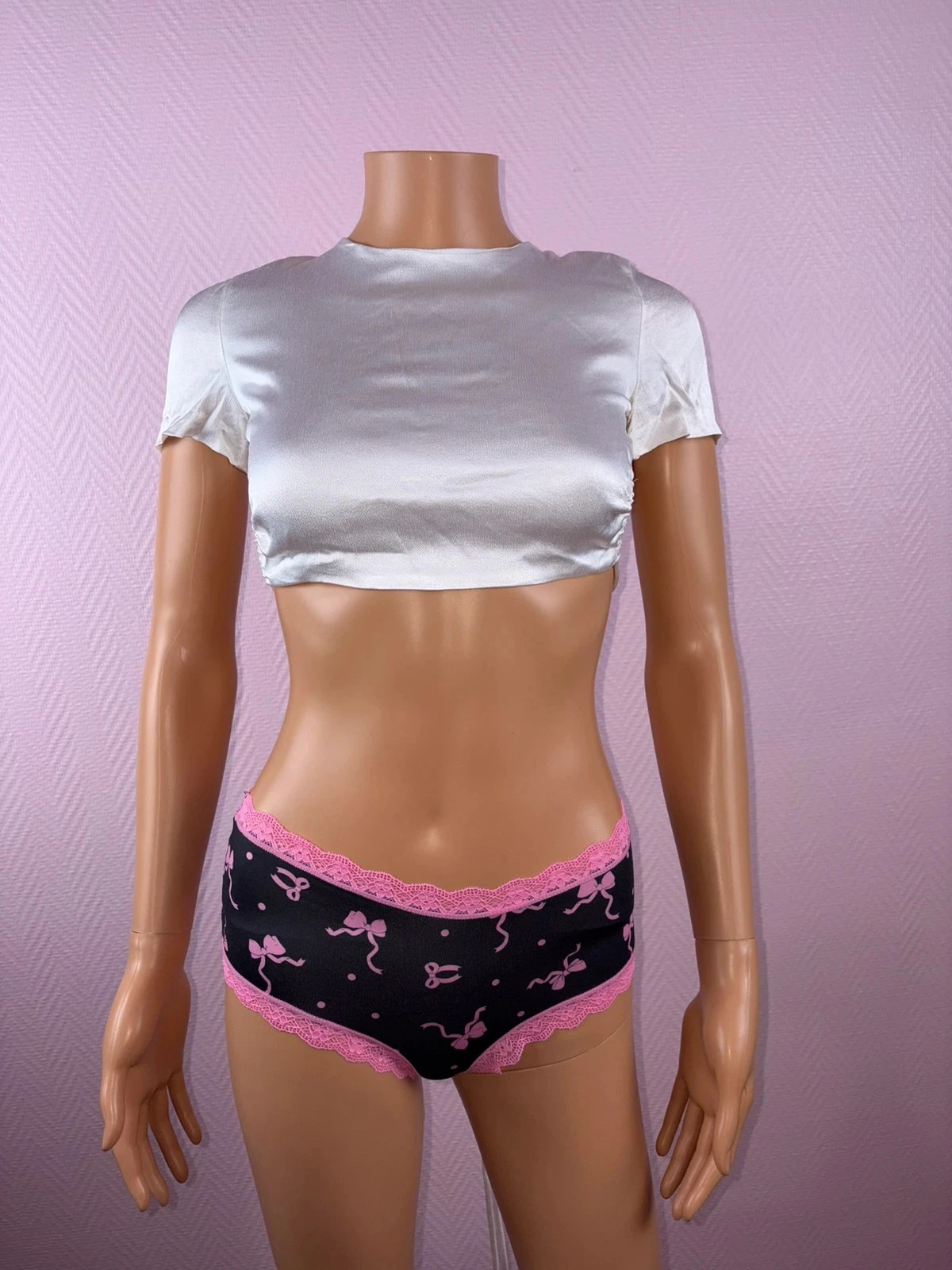 Witte Zara crop top maat xs super staat – photo 3